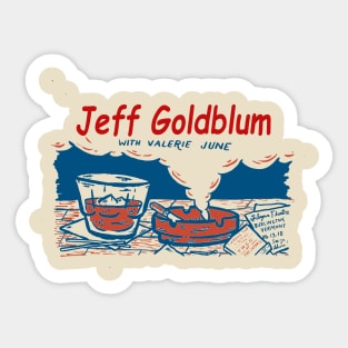 Jeff Goldblum Vintage Sticker